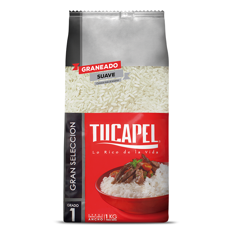 Arroz Gran Selección Graneado Suave Tucapel